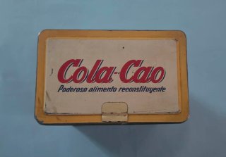 Lata antigua Cola Cao Garbanzos