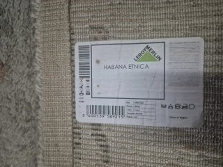 Alfombra Ivory Habana etnica beige y marrón