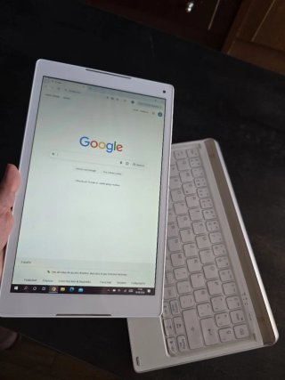 Tableta Alcatel Plus 10 Plata/Blanca