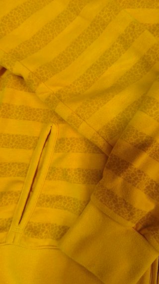 Sudadera Nike cremallera naranja y amarilla