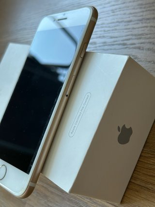 iPhone 7 in buone condizioni, colore bianco/oro 128 GB