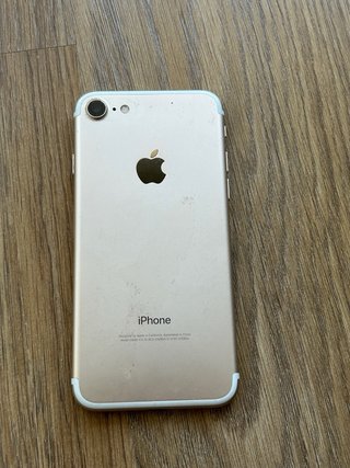 iPhone 7 in buone condizioni, colore bianco/oro 128 GB