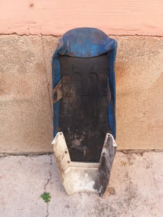 Asiento Sport Coppa Azul y Blanco