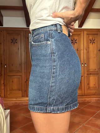 Falda vaquera mini Talla 36