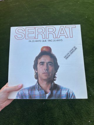 Disco Vinilo Serrat - Fa 20 Anys