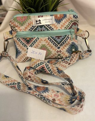 Riñonera LDMimos de Mamá multicolor