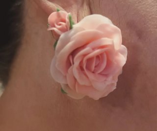 pendientes de flamencas. hechos artesanal
