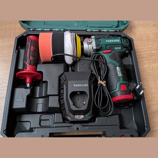 PULIDORA-LIJADORA 12V BATERIA (NUEVO A ESTRENAR)