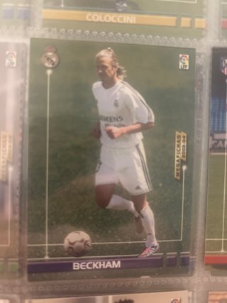 Lote 3 cromos Real Madrid Panini Mega Fichas 03/04