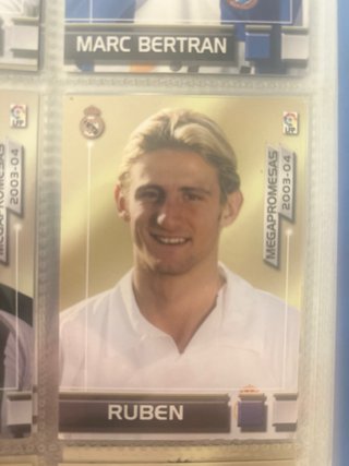 Lote 3 cromos Real Madrid Panini Mega Fichas 03/04