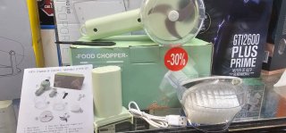 Picador de Alimentos Eléctrico Inalámbrico