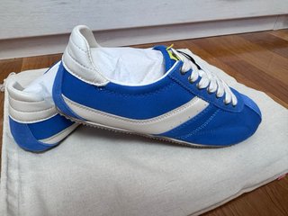Nuove Scarpe Sportive 37 Zara Blu e Bianco