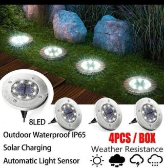 Segnapassi Solari LED IP65 (4 pezzi)
