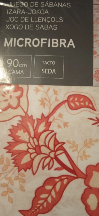 Juego Sábanas 90cm Microfibra Eroski