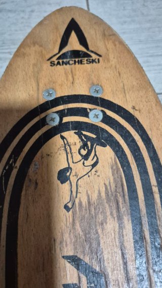 Monopatín Sancheski antiguo