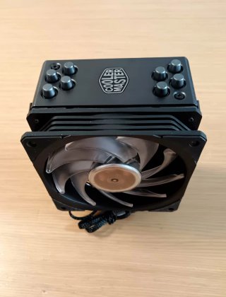 COOLER MASTER HYPER 212 RGB BLACK CPU COOLER