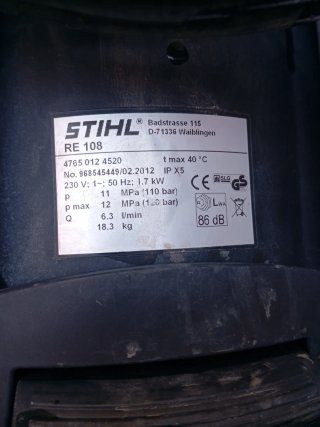 Hidrolimpiadora Stihl