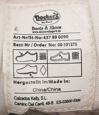 Zapatillas Dockers Denim Sportswear Talla 37