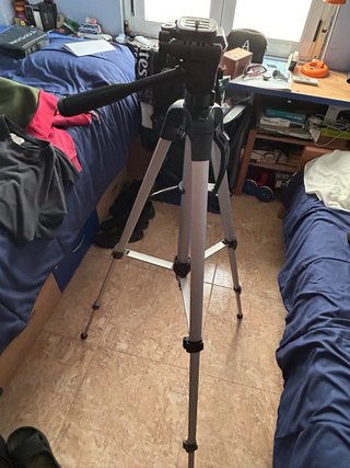 Trípode para cámara fotográfica