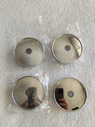 Tapas de buje 59mm (4 unidades)
