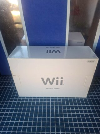 SCATOLA ORIGINALE WII EDIZIONE SUPER MARIO KART PACK
