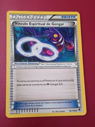 Carta Pokémon Vínculo Espiritual de Gengar