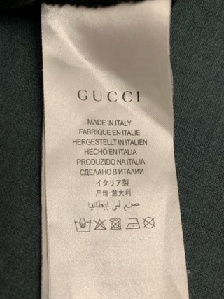 Felpa Gucci nera con logo