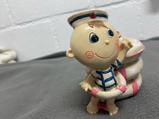 Hucha Marinero Niño Cerámica Vintage