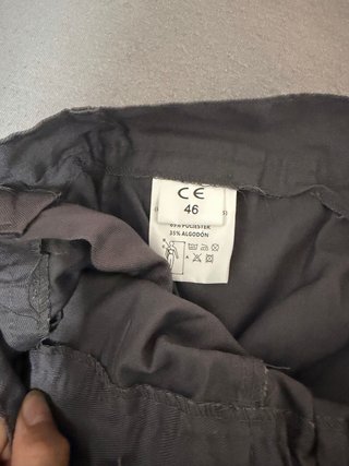Pantalón de trabajo gris Hombre T46