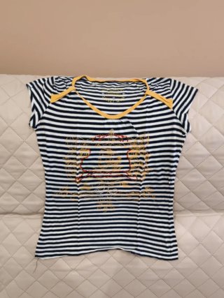 Camisa de rayas para mujer
