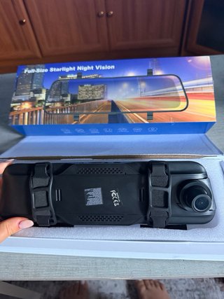 Dash cam - Cámara de espejo retrovisor