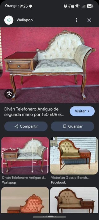 Diván vintage