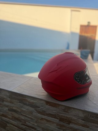 Casco Moto MT Helmets Rojo A ESTRENAR.