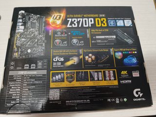 GIGABYTE Z370P D3 NUEVA — ATX, M.2, Overclock