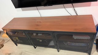 Mueble TV IKEA Madera y Metal