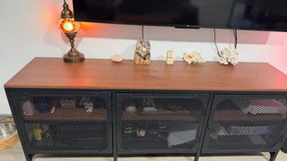 Mueble TV IKEA Madera y Metal