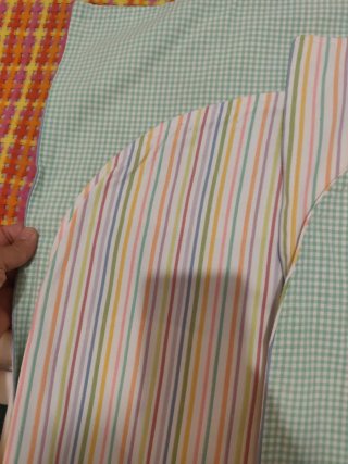 2 Colcha de entretiempo reversibles