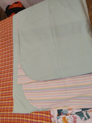 2 Colcha de entretiempo reversibles