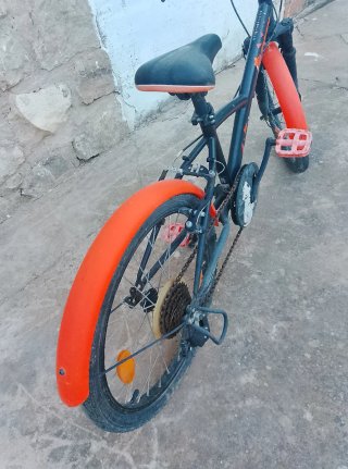 Bicicleta Infantil 20 pulgadas Negra y Naranja