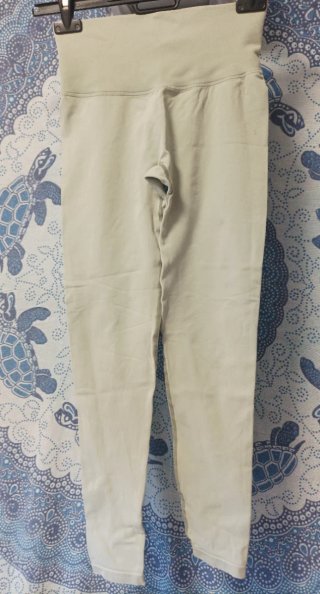 Leggings sin costuras talla S verde claro