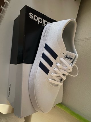Zapatillas Adidas Blancas y Azules