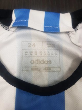 Camiseta Argentina Messi Talla 24