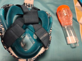 Máscara de buceo y snorkel
