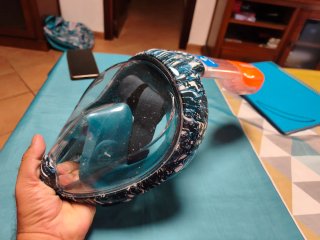 Máscara de buceo y snorkel