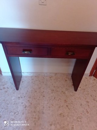 Mesita recibidor madera de pino