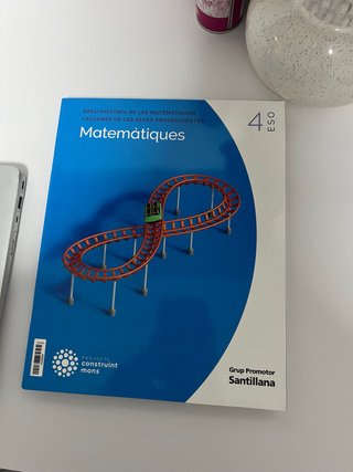 Libro Matemáticas 4 ESO Santillana de ejercicios