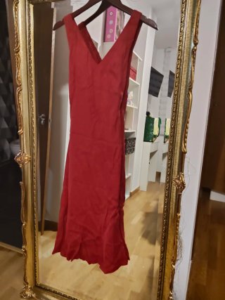 Vestido Zara Rojo Talla L