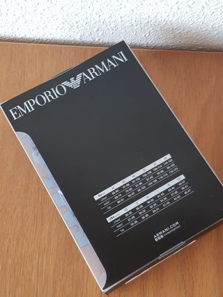 Pack 2 Calzoncillos Emporio Armani, Talla S