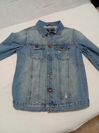 Cazadora vaquera Mango Talla 9-10 Años 140 cm