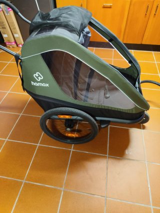 Carro bici doble hamax.